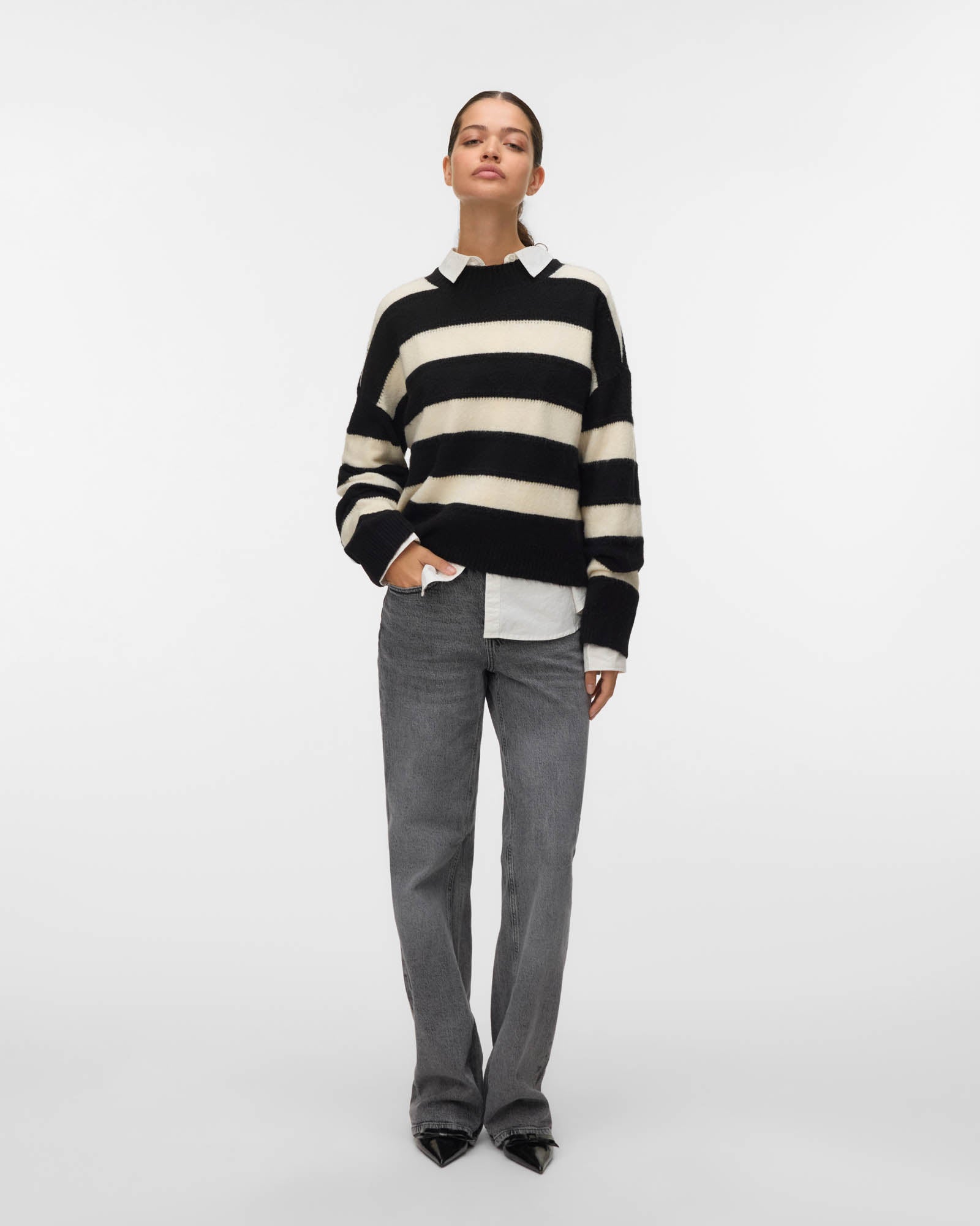 VMINEZ HIGH NECK JUMPER